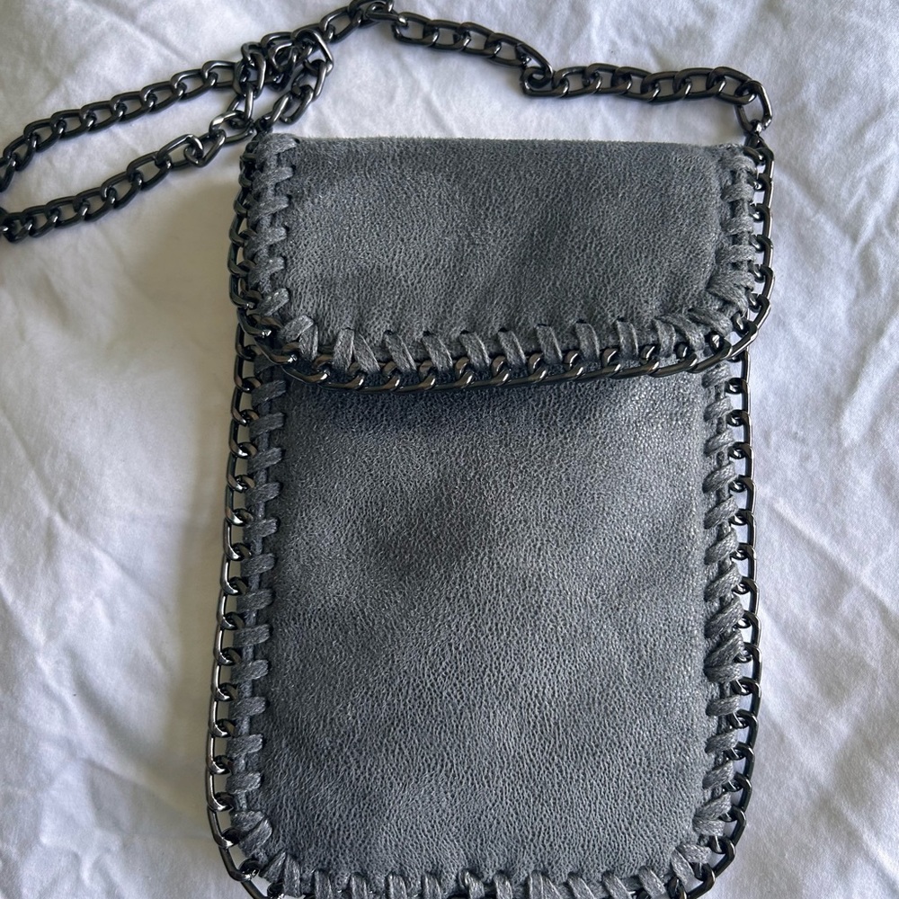 Grey Microfiber Bag - image 2